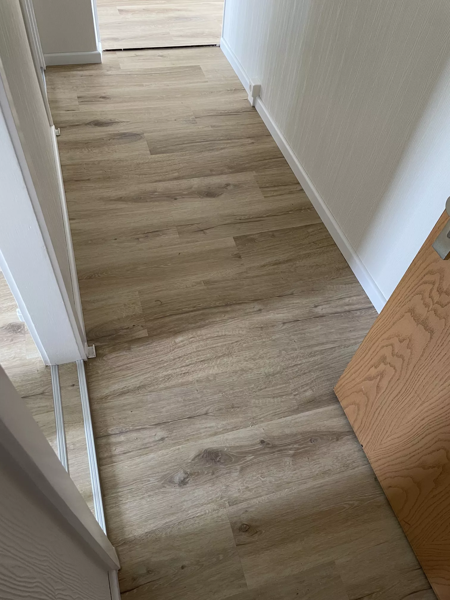 LVT Belag verlegt