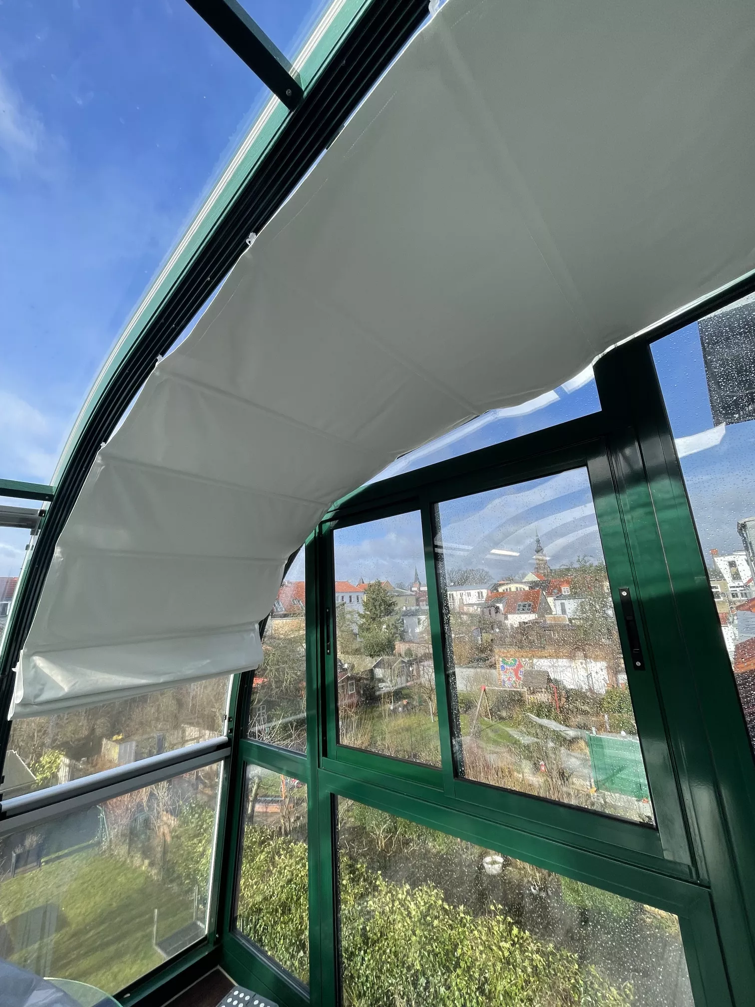 Sonnenschutz im Wintergarten