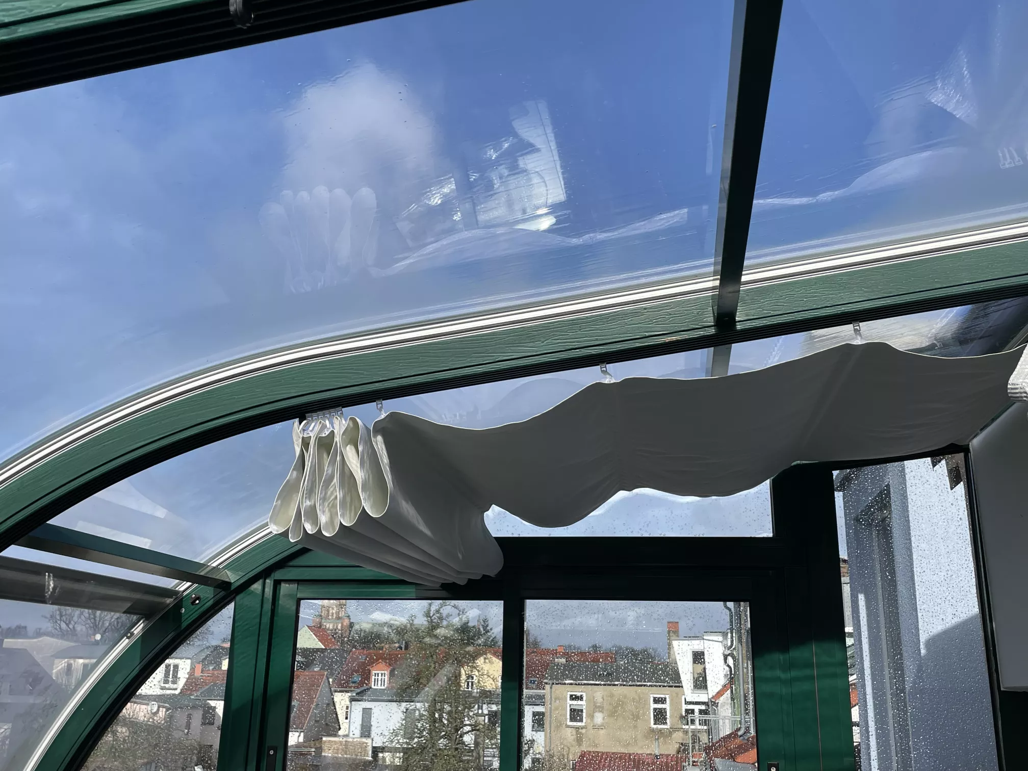 Sonnenschutz im Wintergarten